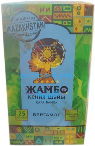 Чай Жамбо 25 пакетиков. с Бергамотом (кор*36)