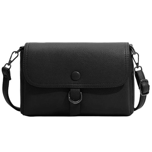 Женская кожаная сумка FG-8377 BLACK