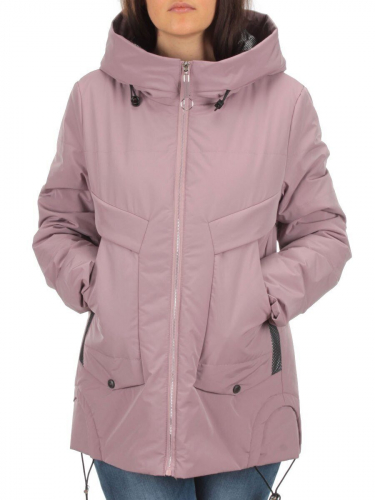 H9266 PINK POWDER Куртка демисезонная женская (100 гр. синтепон) размер 54/56