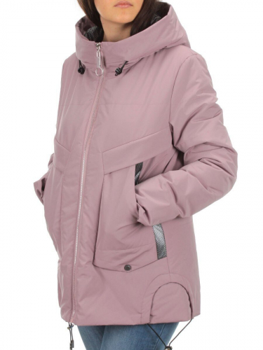 H9266 PINK POWDER Куртка демисезонная женская (100 гр. синтепон) размер 54/56