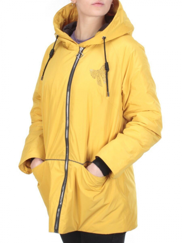 6233-2 YELLOW Куртка демисезонная женская AMAZING (100 гр.синтепона) размер 50