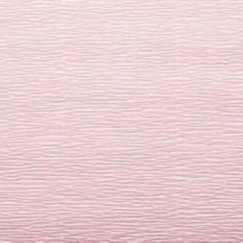 Бумага гофрированная 620948 бледно-розовая Италия 50 см*2.5 м 140 г
