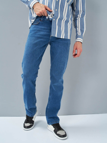 Мужские джинсы арт. 09257 стирка средняя 143502