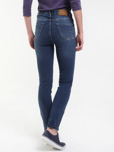 Женские джинсы арт. 19733 стирка средняя
