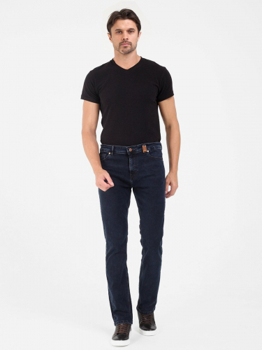 Мужские джинсы арт. 09652 стирка темная 223506