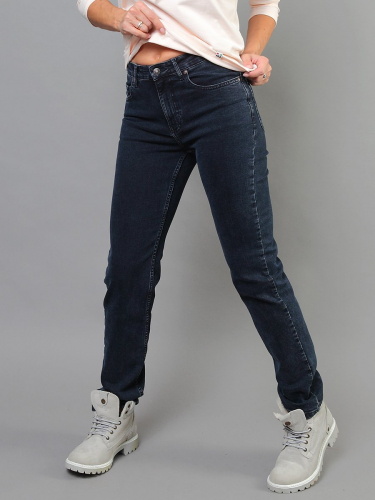 Женские джинсы арт. 19736 стирка темная