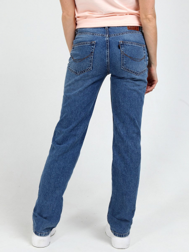 Женские джинсы арт. 19840 стирка средняя