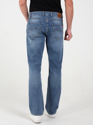 Мужские джинсы арт. 09257 стирка светлая 133500