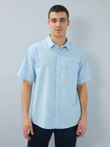 Рубашка мужская арт. 07343 светло-синий