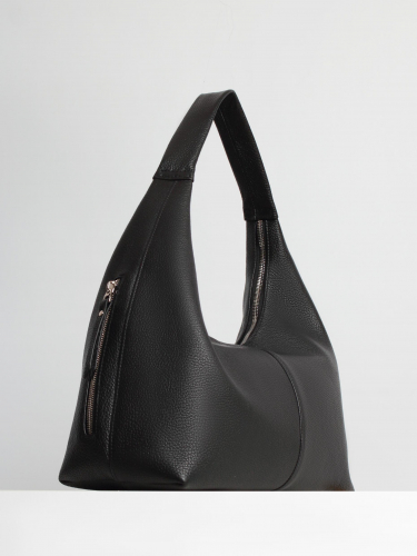 Сумка: Женская кожаная сумка Richet 3197LN 376 Черный