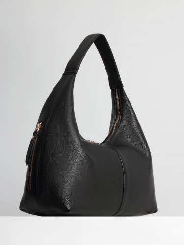 Сумка: Женская кожаная сумка Richet 3197LG 376 Черный