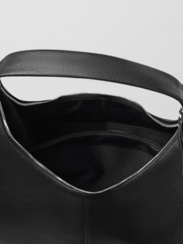 Сумка: Женская кожаная сумка Richet 3197LN 376 Черный