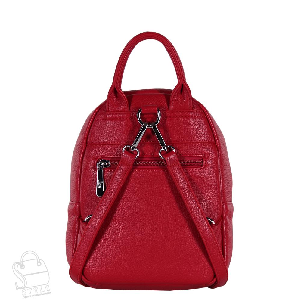 Рюкзак женский 69149 red Velina Fabbianno-Safenta/30