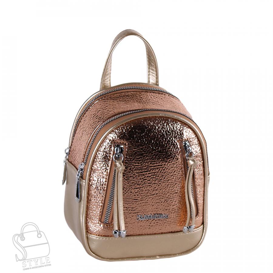 Рюкзак женский 3706-1-900-9 l.gold Polina&Eiterou/30