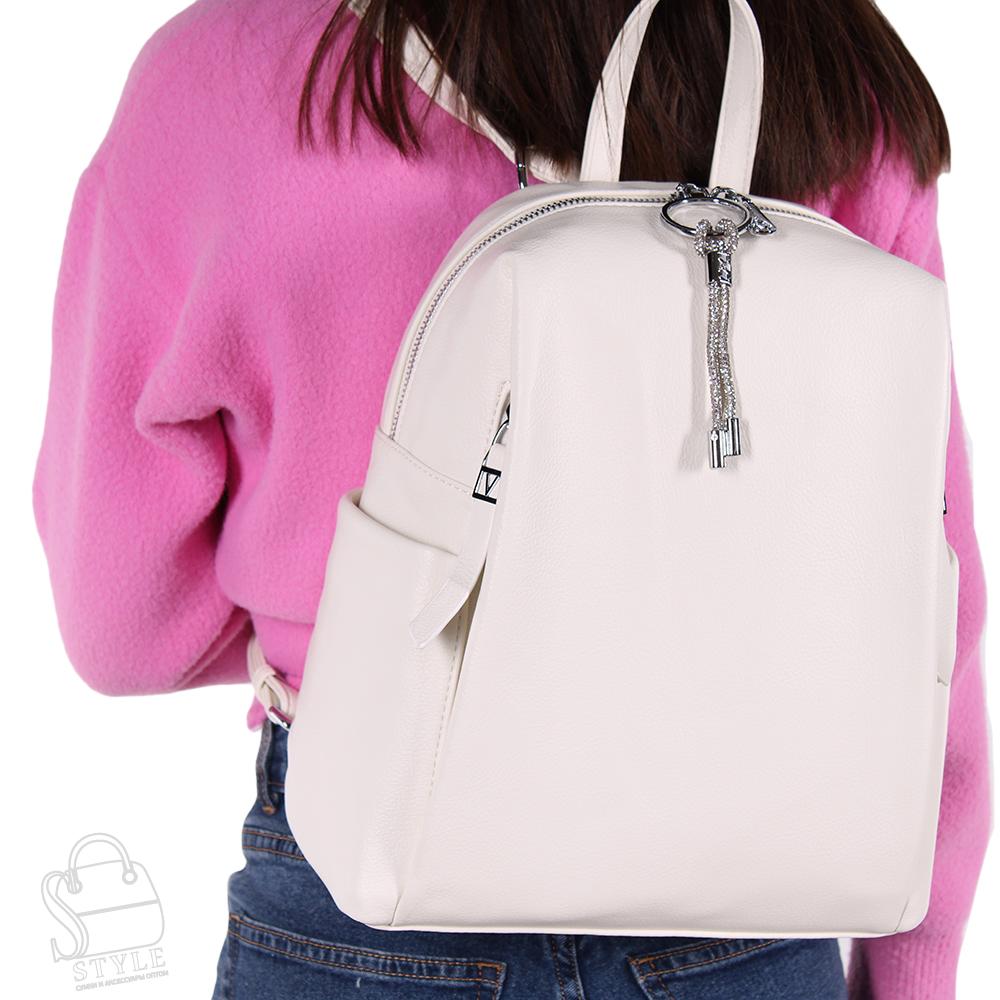Рюкзак женский 88163 white Valle Mitto/30