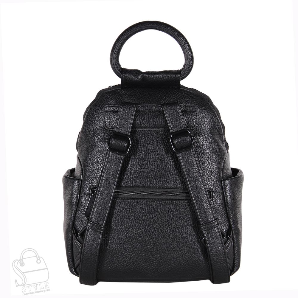 Рюкзак женский 670102 black Velina Fabbiano-Safenta/30