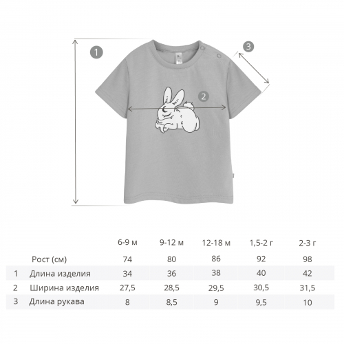 Футболка ДД 261Л23-161