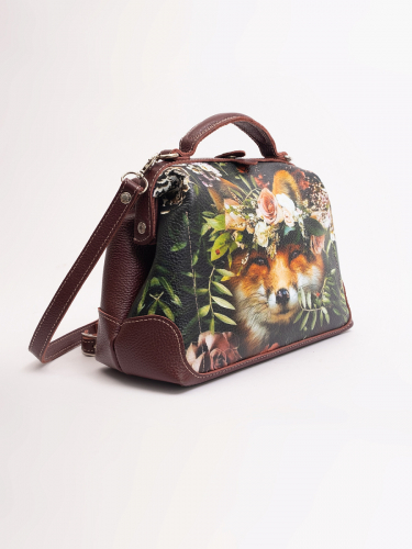 сумка саквояж REBEKA print