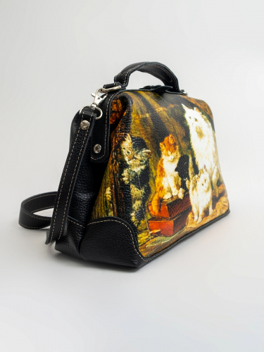 сумка саквояж REBEKA print