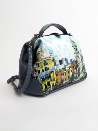 сумка саквояж REBEKA print