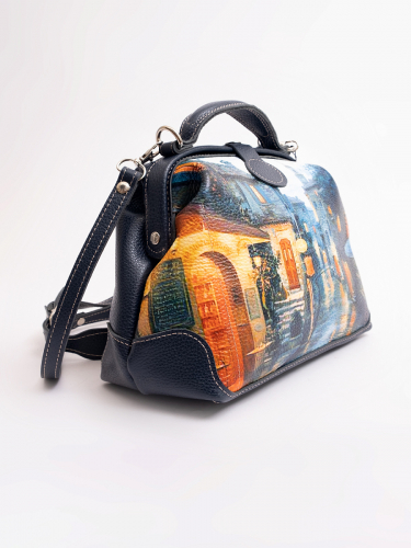 сумка саквояж REBEKA print