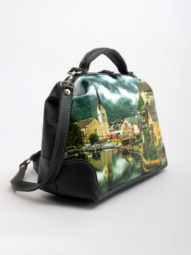 сумка саквояж REBEKA print