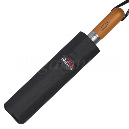 Мужской зонт Caplier 2090 с деревянной ручкой