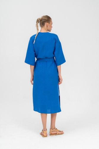 Платье – П123ТВ синий