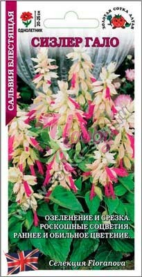 Цветы Сальвия Сизлер Гало (10 шт) Сотка