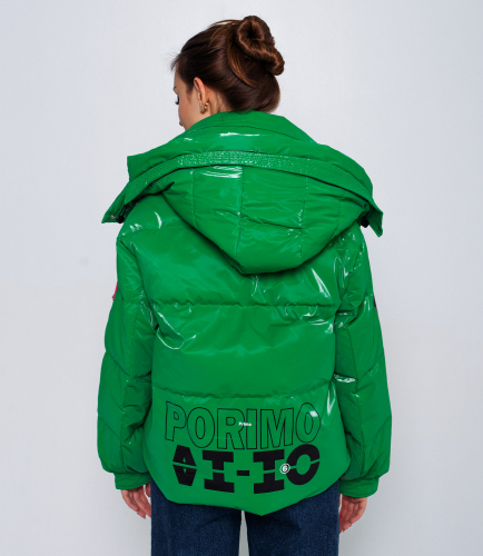 Ст.цена 4230руб.Куртка #КТ6133, зелёный