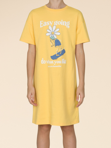 WFDT3352U Ночная сорочка для девочек Желтый(11)