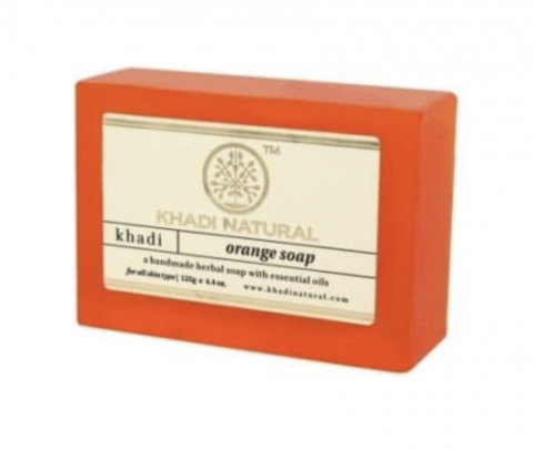 Мыло Кхади Апельсин (KHADI ORANGE SOAP) 125г