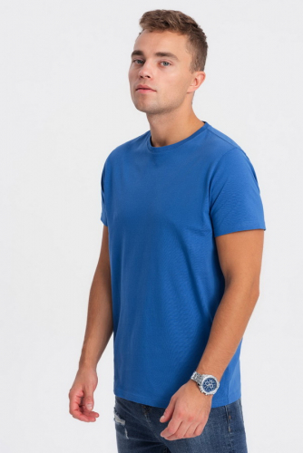 Футболка OMBRE TSBS-0146-niebieski