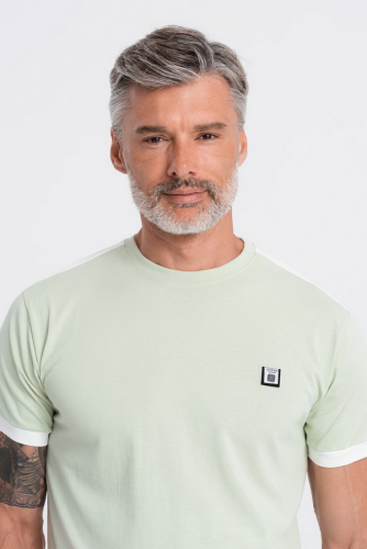 Футболка OMBRE S1632-jasnomietowy