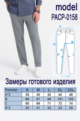 Брюки OMBRE PACP-0158-szare
