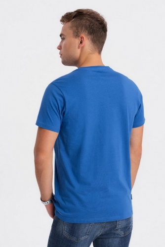 Футболка OMBRE TSBS-0146-niebieski