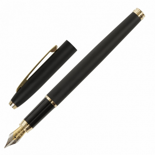 Ручка подарочная перьевая BRAUBERG Brioso СИНЯЯ,143467 (1)