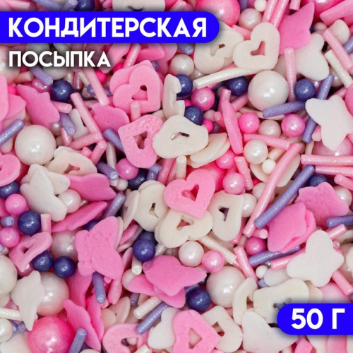 Кондитерская посыпка «Цветущая сакура», 50 г