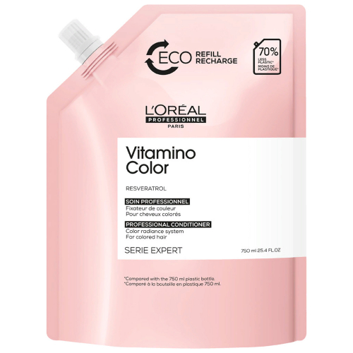 LOREAL Кондиционер Vitamino Color для окрашенных волос, рефил, 750 мл