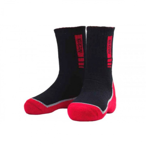 Термоноски Alaskan Woolen Socks черн/красн ATWS-BLK