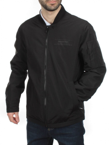 8999 BLACK Куртка мужская демисезонная (100 гр. синтепон) размер 46