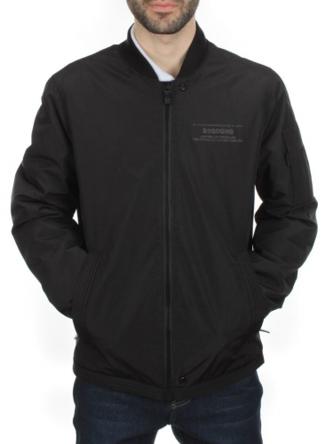 8999 BLACK Куртка мужская демисезонная (100 гр. синтепон) размер 46