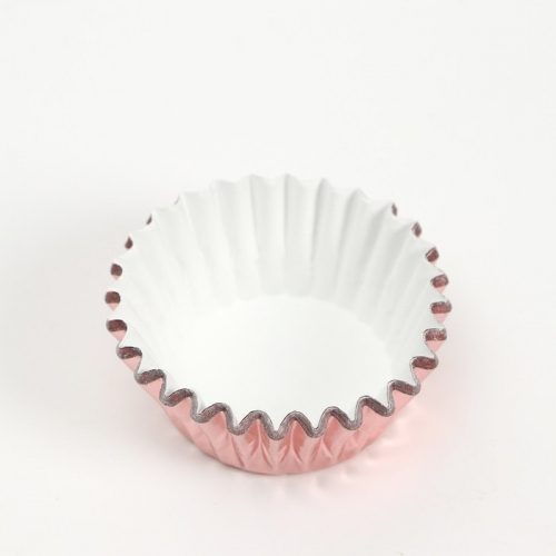 Форма для выпечки круглая, 3,5 x 2 см розовый
