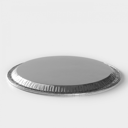 Поднос сервировочный для выпечки Доляна, алюминиевый, d=31 см, 10 шт/уп