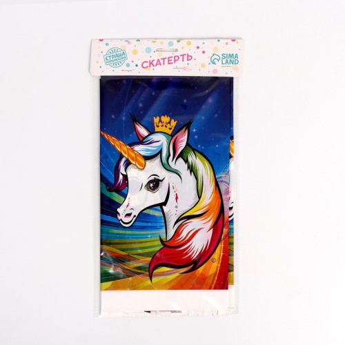 Скатерть «Единорог в короне», 108 × 180 см