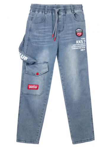 1247 р.  1579 р.  Брюки текстильные джинсовые для мальчиков