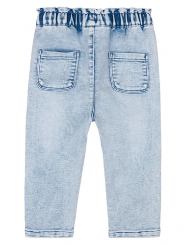 872 р.  1353 р.  Брюки детские текстильные джинсовые для девочек