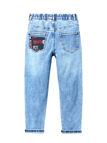 1107 р.  1805 р.  Брюки текстильные джинсовые для мальчиков