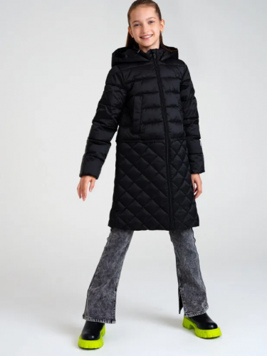 2336 р.  3823 р.  Пальто текстильное с полиуретановым покрытием для девочек