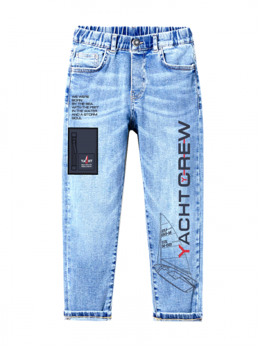 1107 р.  1805 р.  Брюки текстильные джинсовые для мальчиков
